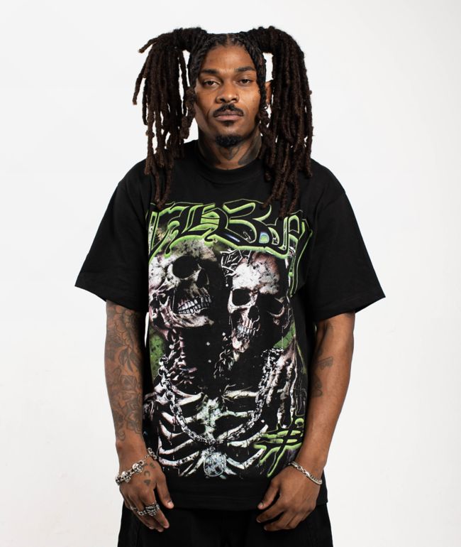 TH3M Skeletons Black T-Shirt - TH3M
