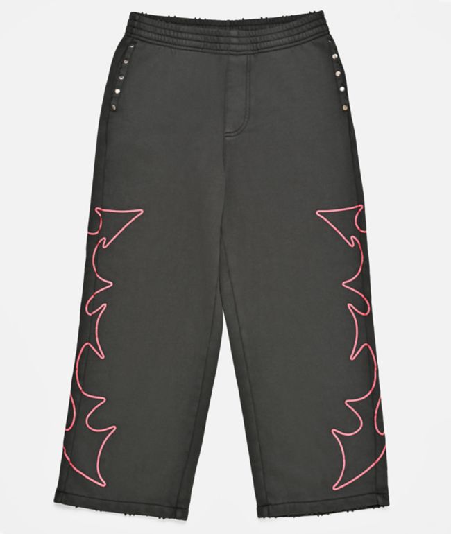 Vitriol Kids Void Stud Charcoal Sweatpants - Vitriol