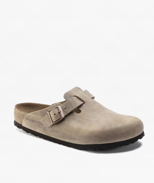 Birkenstock Boston Soft Footbed Tobacco Brown Clogs - Birkenstock