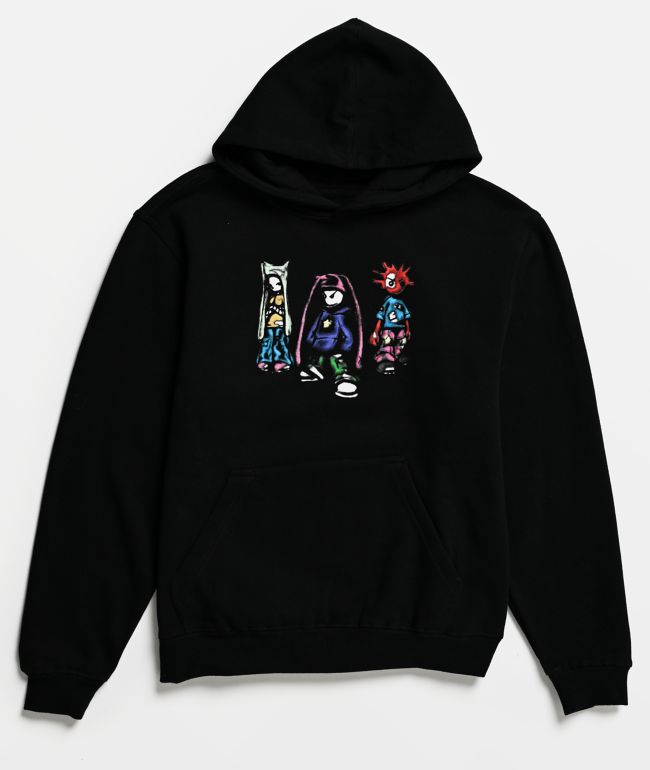 A.LAB Kids Pozer Black Hoodie - A.LAB