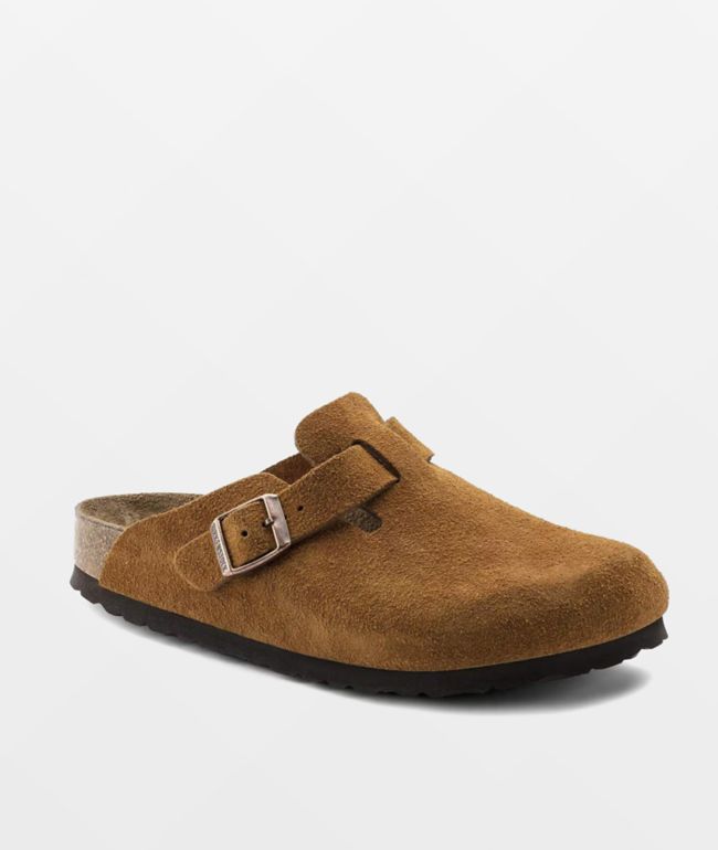 Birkenstock Boston Soft Footbed Mink Brown Clogs - Birkenstock