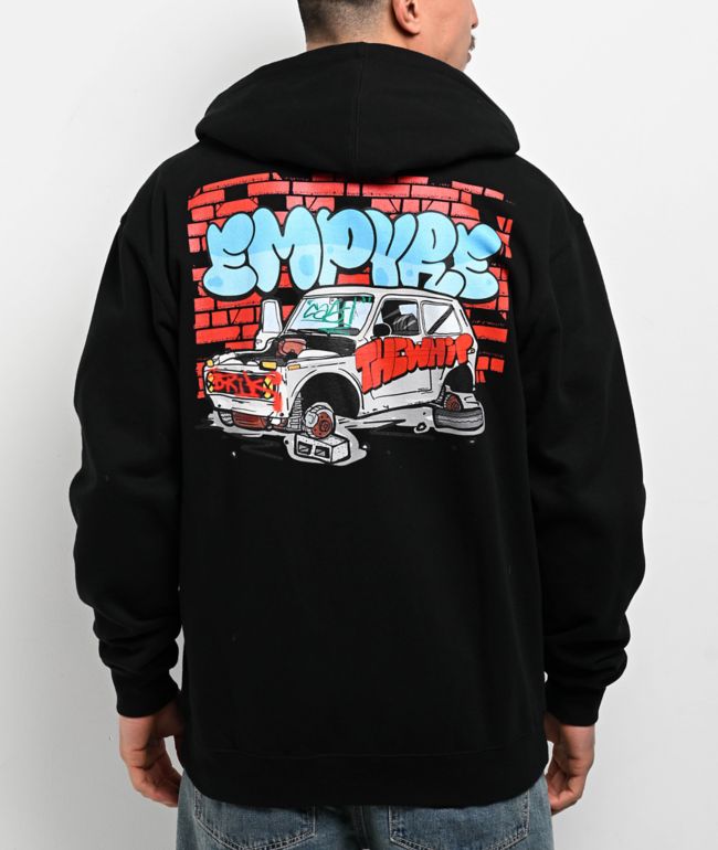 Empyre The Whip Black Hoodie - Empyre