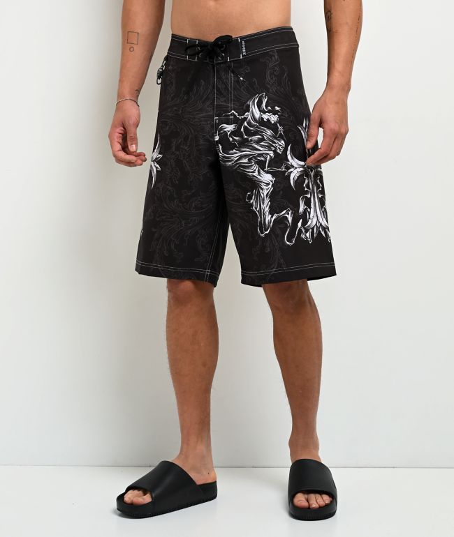 Affliction Jump Black Board Shorts - Affliction