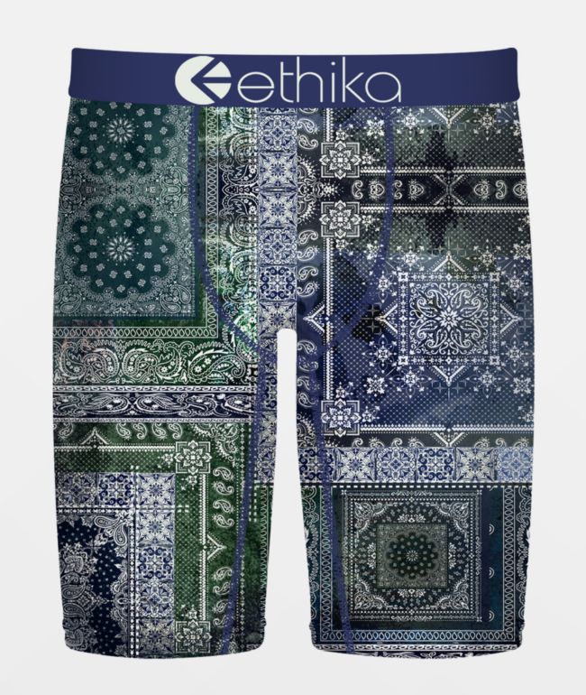 Ethika Indigo Bloom Boxer Briefs - Ethika