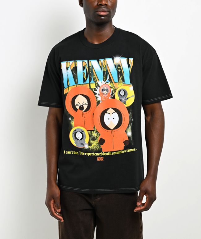 South Park Kenny Bootleg Black T-Shirt - 
