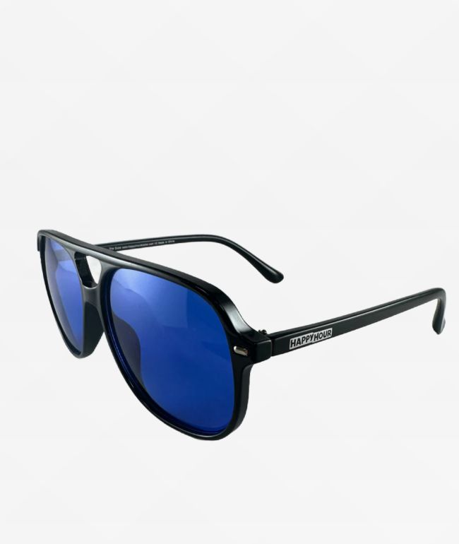 Happy Hour The Dukes Bruisers Black & Blue Sunglasses - Happy Hour