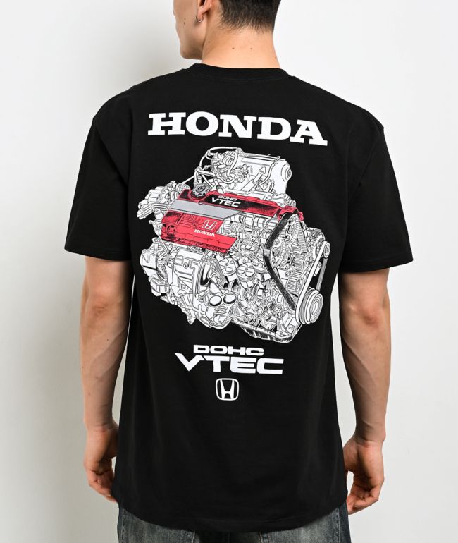 Honda VTEC B16 Black T-Shirt - Honda
