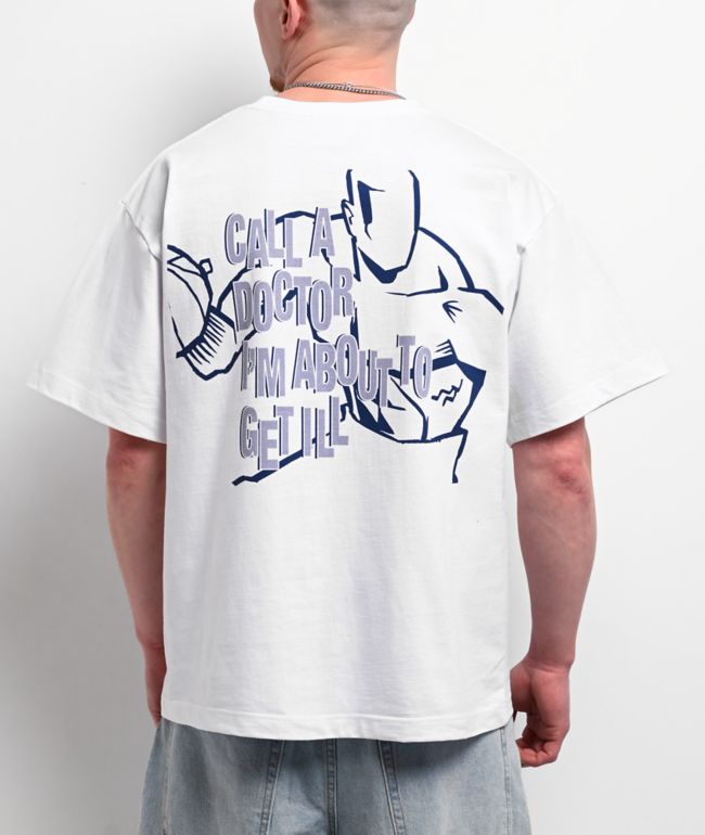 AND1 Call A Doc White T-Shirt - AND1