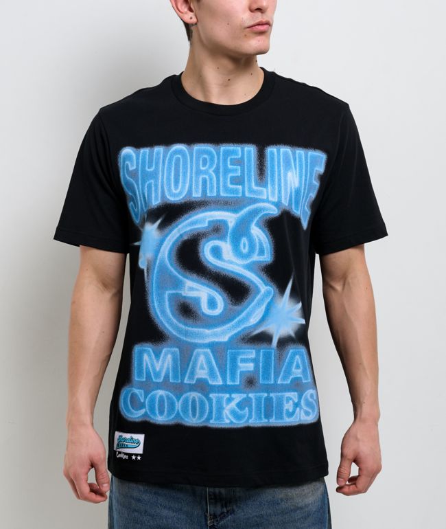Cookies x Shoreline Mafia Air It Out Black T-Shirt - Cookies Clothing