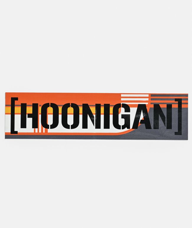 Hoonigan Scumbag Censor Bar Sticker - HOONIGAN