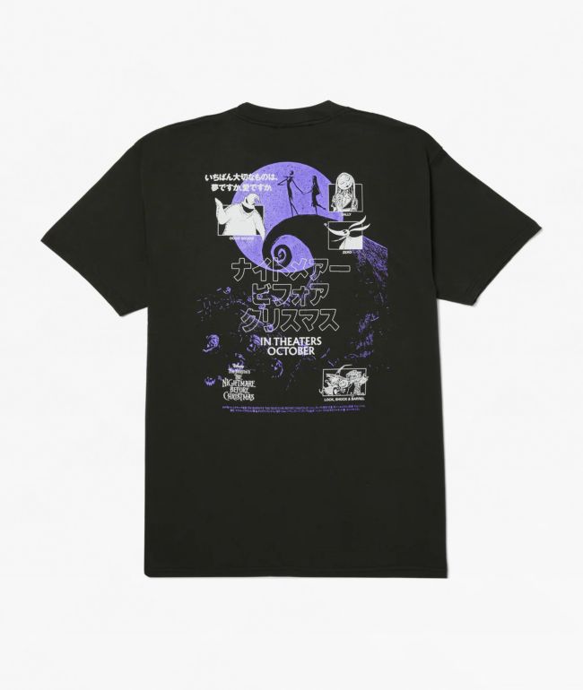HUF x The Nightmare Before Christmas Black T-Shirt - HUF