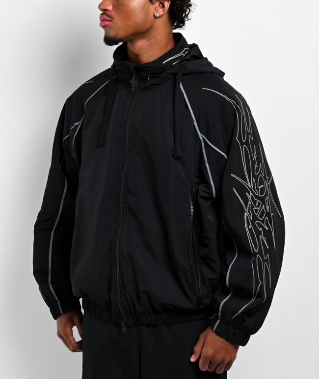 Vitriol Swoon Black Track Jacket - Vitriol