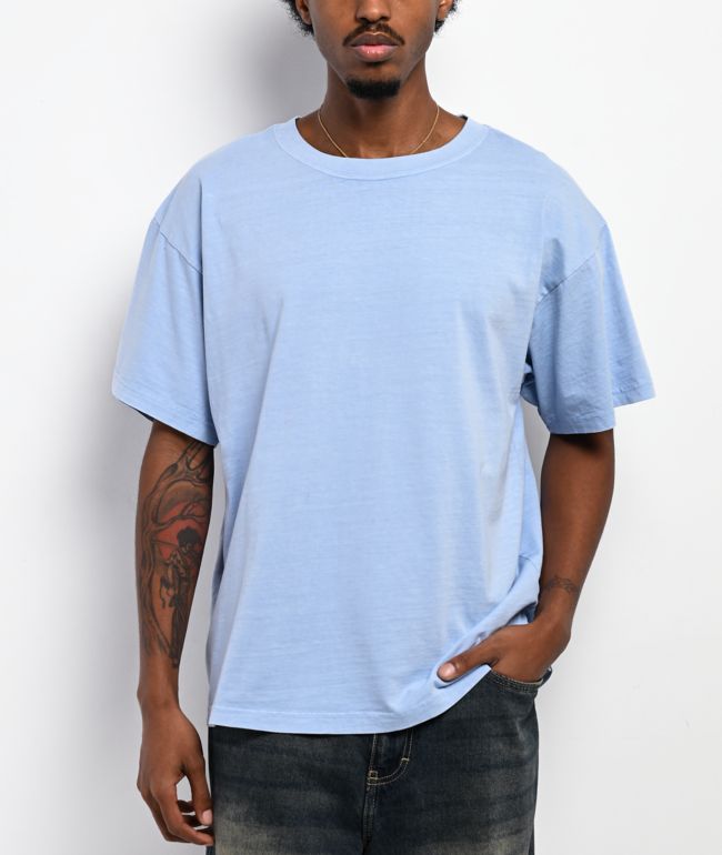 ITA Portal Baby Blue Boxy T-Shirt - ITA