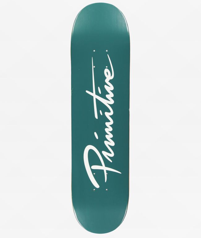 Primitive Nuevo Script 7.75" Skateboard Deck - Primitive