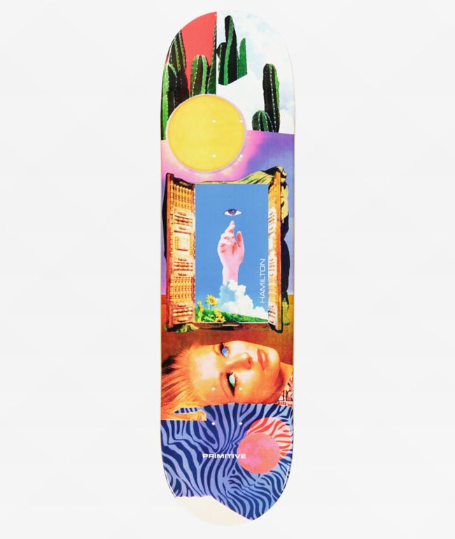 Primitive Hamilton Secret Garden 8.0" Skateboard Deck - Primitive
