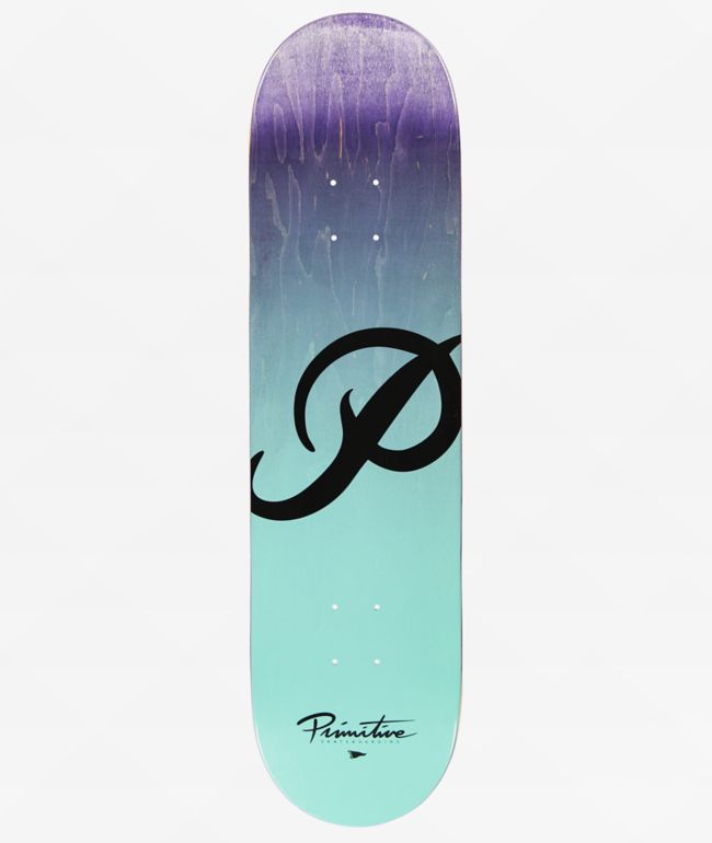 Primitive Classic P Gradient 8.25" Skateboard Deck - Primitive