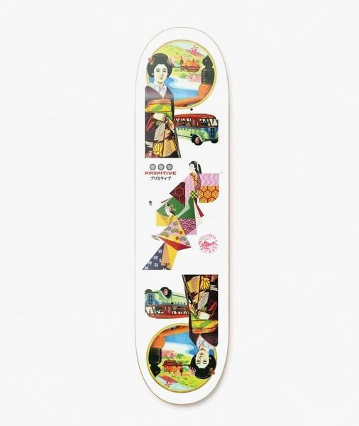 Primitive Neal Far East 8.38" Skateboard Deck - Primitive