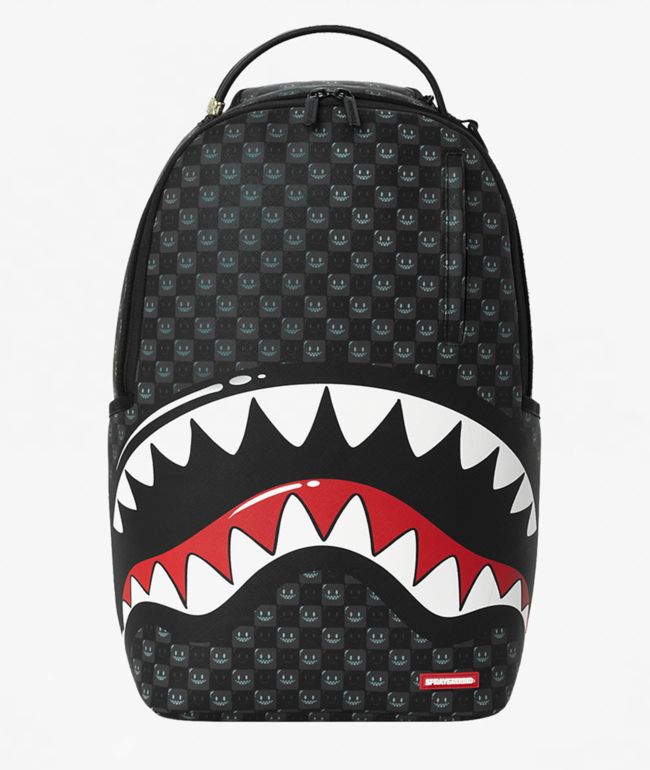Sprayground Sharks In Paris Bubbly Black Backpack - Sprayground