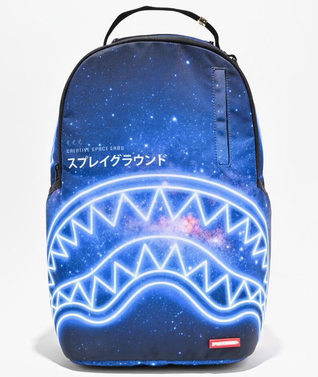 Sprayground Shark Central Neon Nebula Backpack - Sprayground