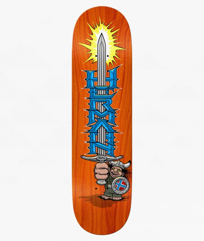 Real Hermann Mighty 8.5" Skateboard Deck - Real Skateboards