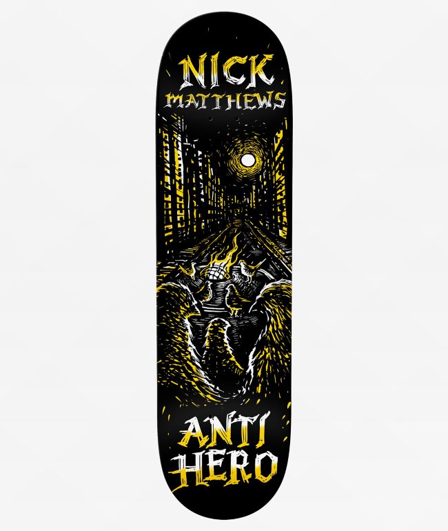 Anti-Hero Matthews Fireside 8.5" Skateboard Deck - Anti-Hero Skateboards