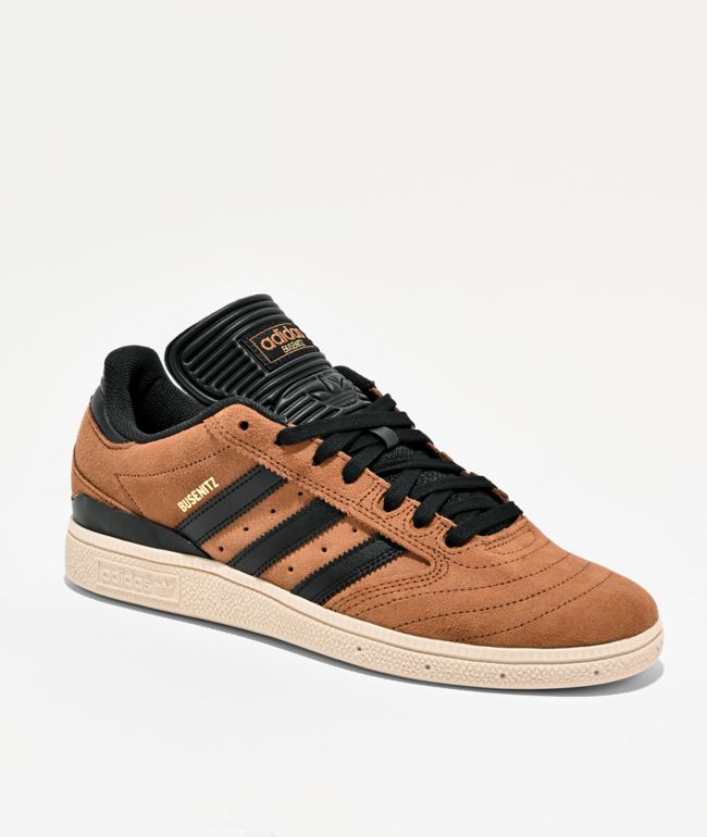 adidas Busenitz Brown & Black Skate Shoes - adidas