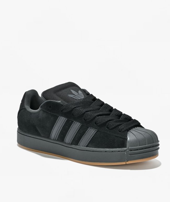 adidas Superstar ST Black & Grey Shoes - adidas