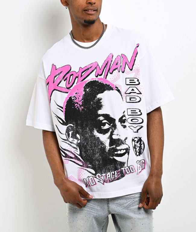 Rodman Apparel Bad Boy Era White T-Shirt - Rodman