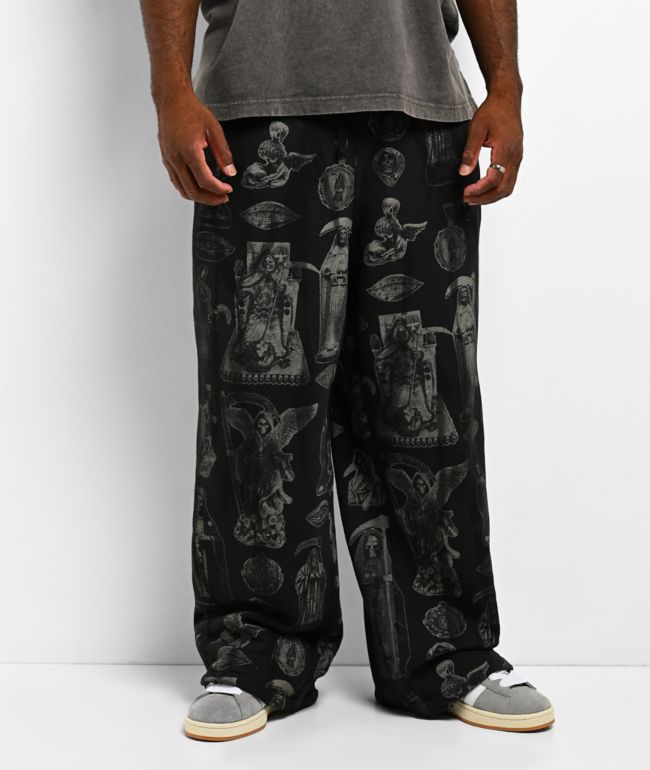 Lurking Class by Sketchy Tank Altar Black Heavyweight Sweatpants - Lurking Class by Sketchy Tank
