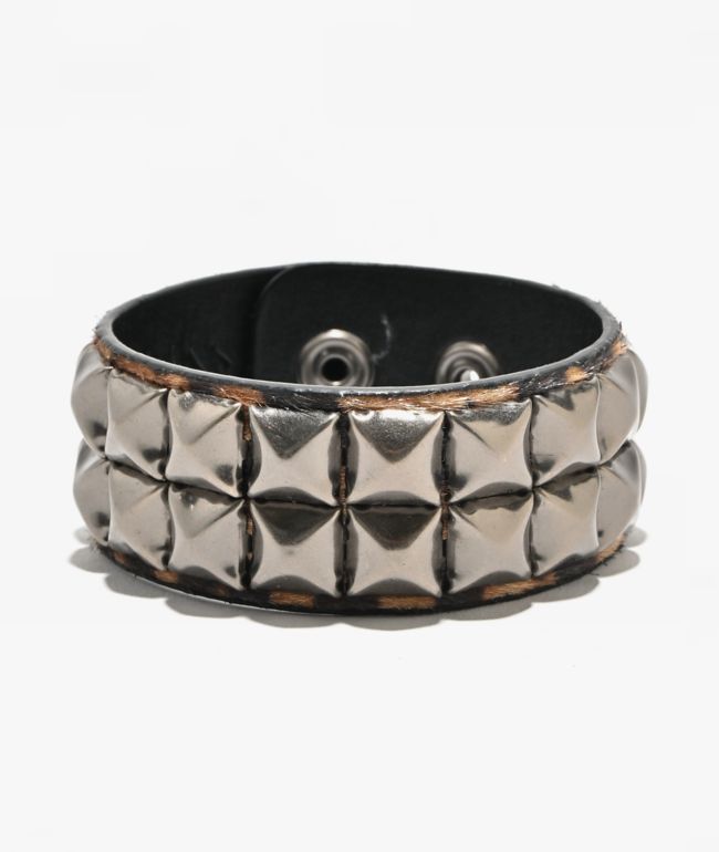 Empyre Stud Leopard Cuff Bracelet - Empyre