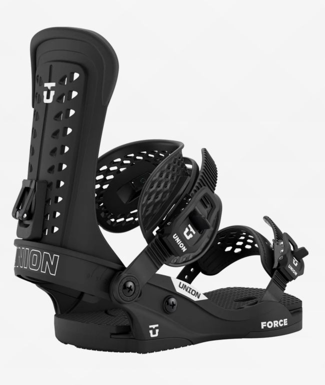 Union Force Classic Black Snowboard Bindings 2026 | Zumiez