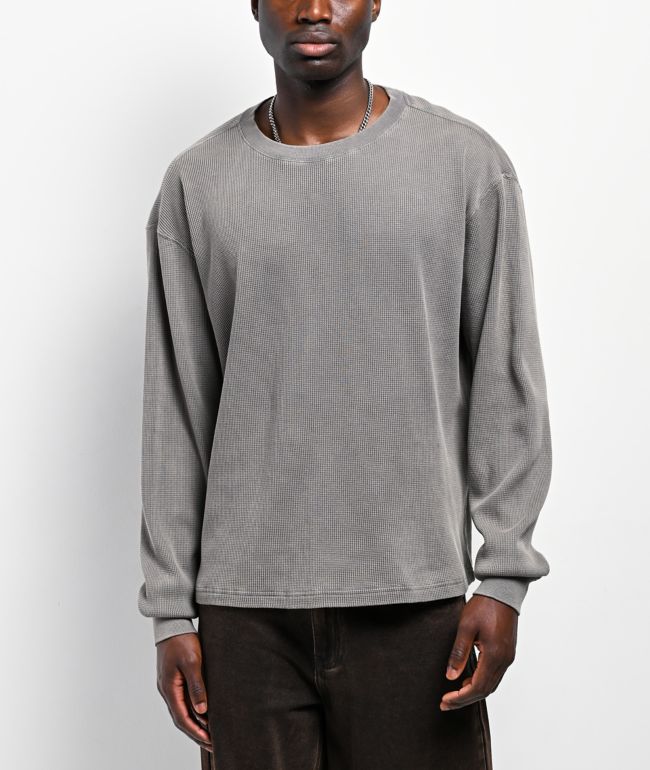 ITA Flux Grey Thermal Long Sleeve T-Shirt - ITA
