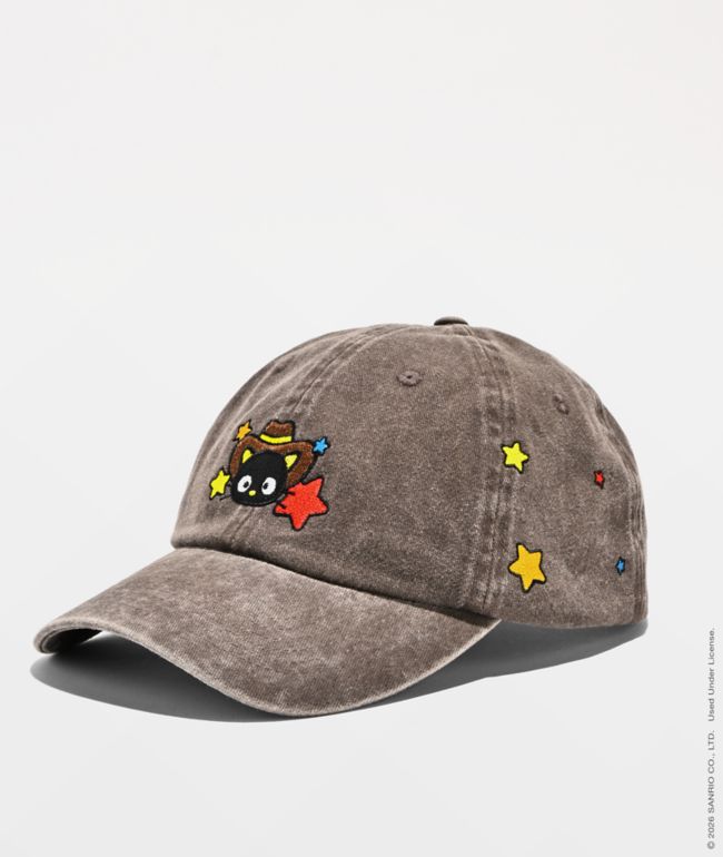 Hello Kitty® And Friends | A.LAB Chococat™ Cowgirl Brown Strapback Hat - Hello Kitty And Friends
