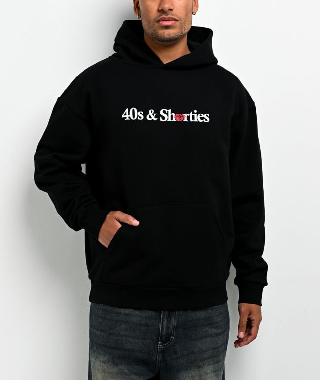 Chicos Toxicos x 40s & Shorties Black Hoodie - Chicos Toxicos