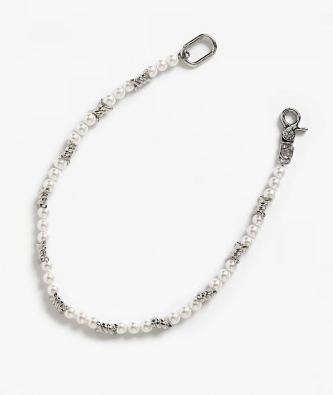 Saint Midas Barbed Pearl Pocket Chain - Saint Midas