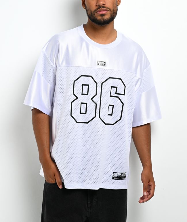Pro Club White Heavyweight Football Jersey - Pro Club