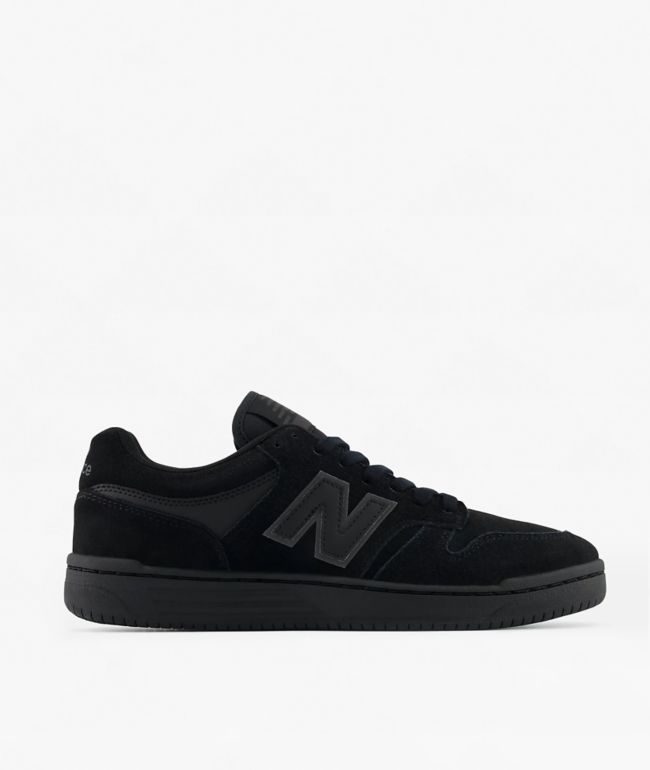 New Balance Numeric 480 All Black Skate Shoes - New Balance