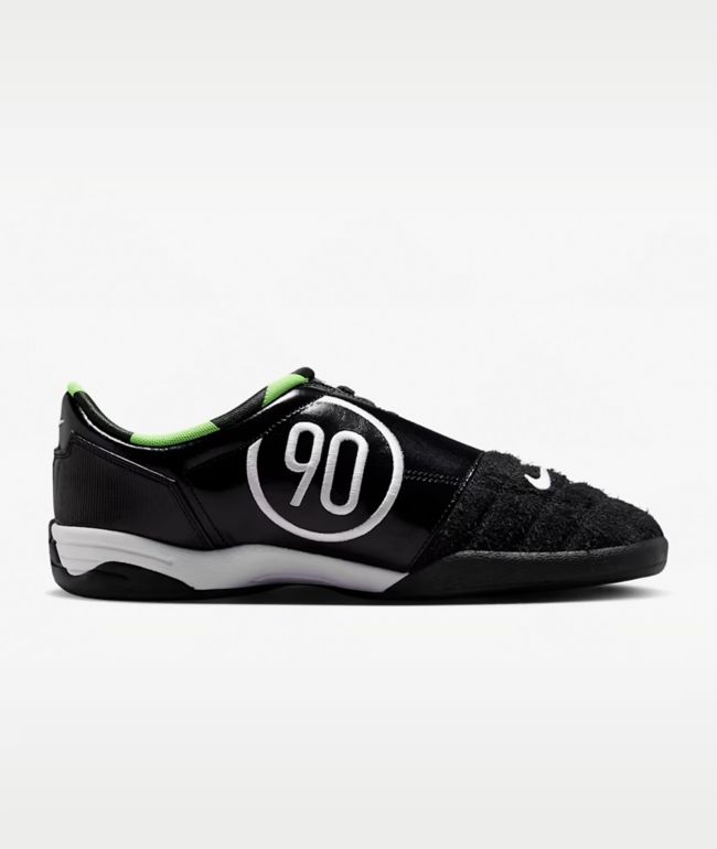 Nike Total 90 Black, White & Volt Green Shoes - Nike