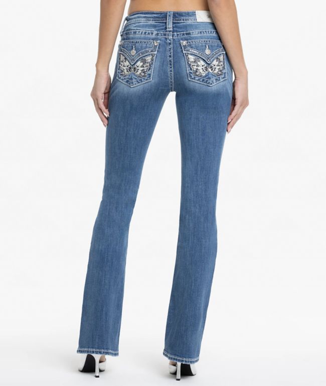 Miss Me Angellica Medium Wash Bootcut Jeans - Miss Me