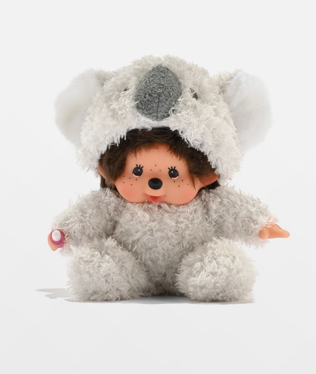 Monchhichi Sitting Fluffy Koala Vinyl Plush Toy - Monchhichi