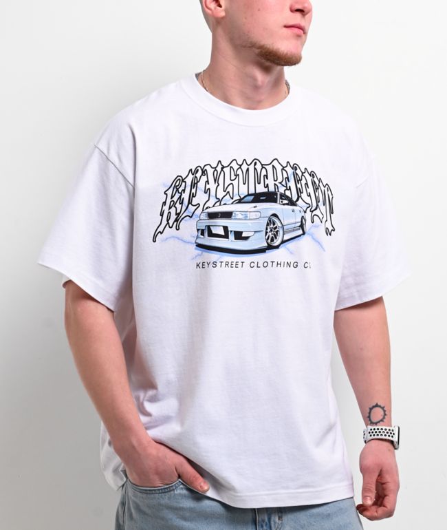 Key Street Heavy White T-Shirt - Key Street