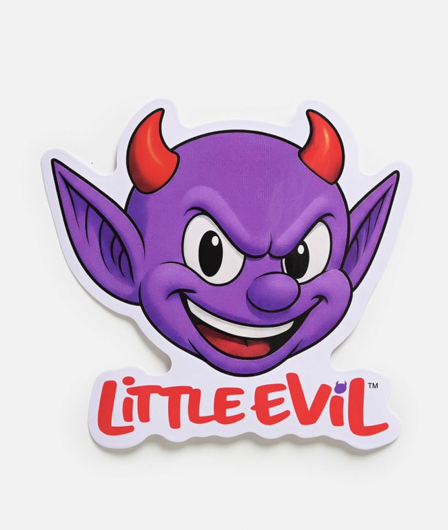 Little Evil Logo Sticker - Little Evil