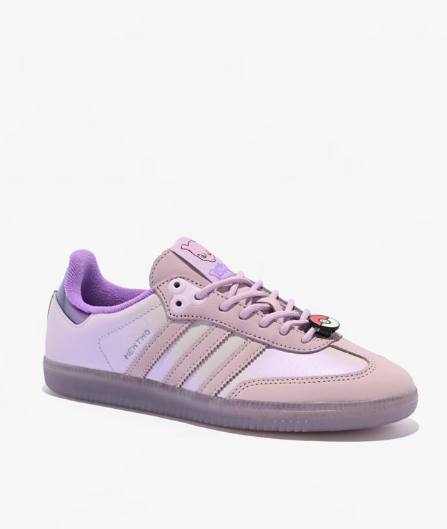 adidas x Pokémon Kids Samba OG Mewtwo Purple Shoes - adidas