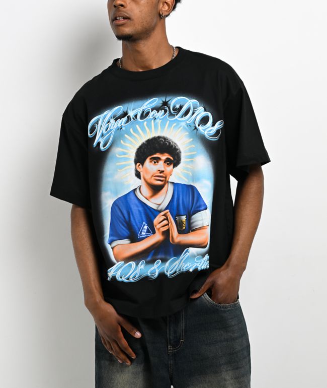 40s & Shorties Vaya Con D10s Black Boxy T-Shirt - 40s & Shorties