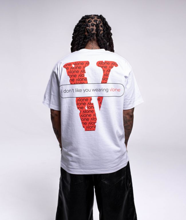 VLONE Text Message White T-Shirt - VLONE