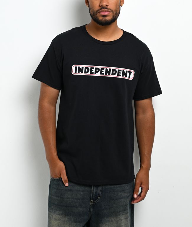 Independent Bar Logo Black T-Shirt - Independent