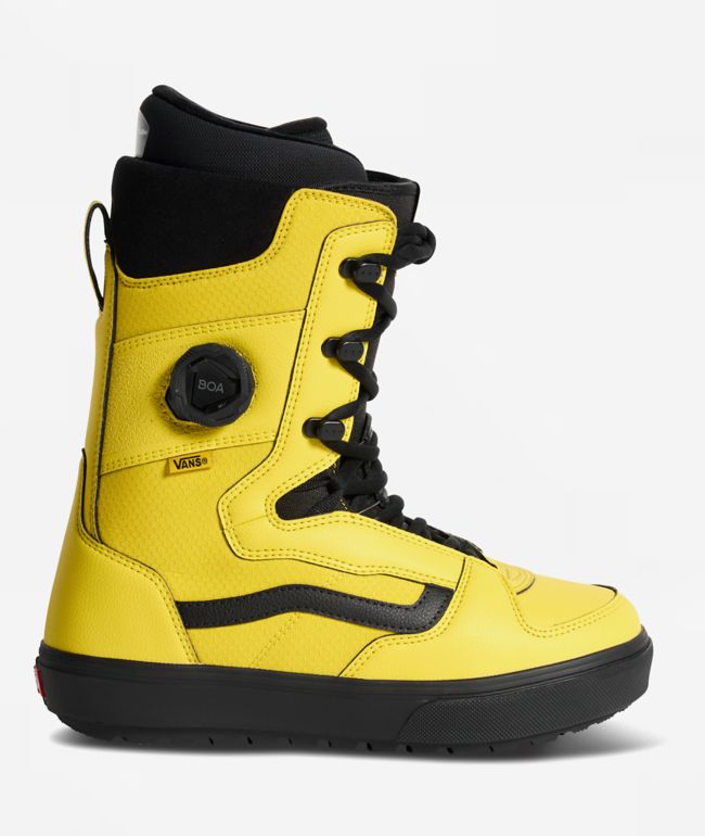 Vans Invado OG Black & Yellow Snowboard Boots 2027 - Vans