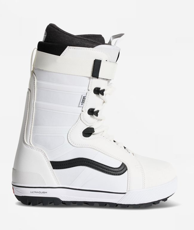 Vans Hi-Standard Pro White & Black Snowboard Boots 2027 - Vans