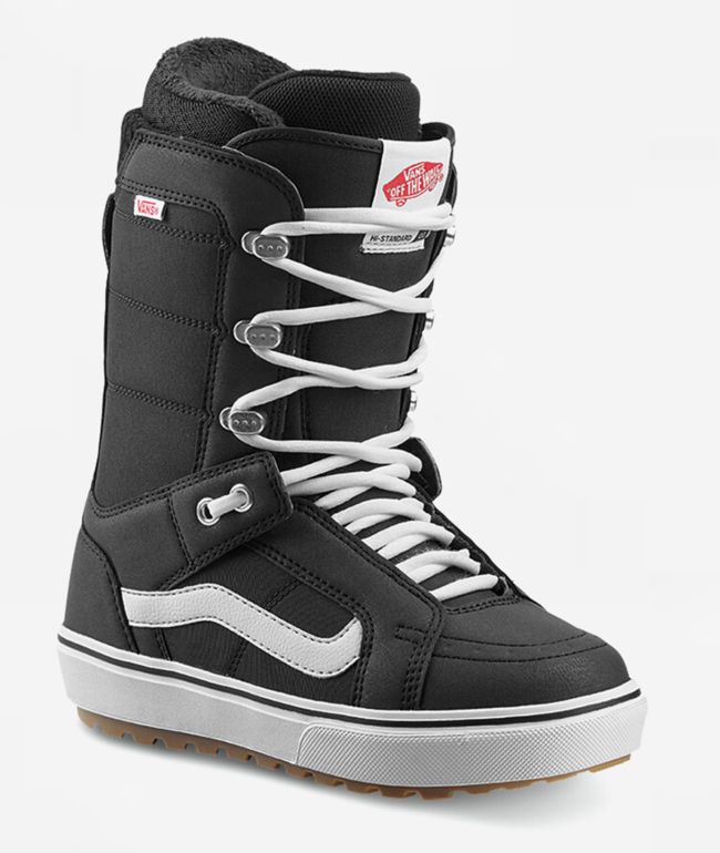 Vans Women's Hi-Standard Pro Black & White Snowboard Boots 2026 - Vans