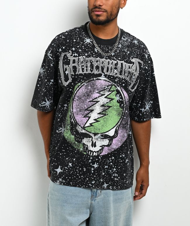 Cookies x Grateful Dead Galaxy Vintage Black T-Shirt - Cookies Clothing